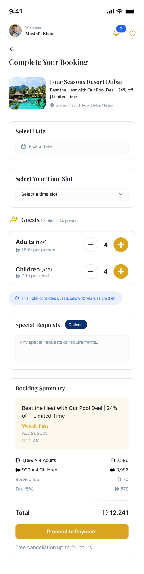 Checkout — Serenepass Mobile