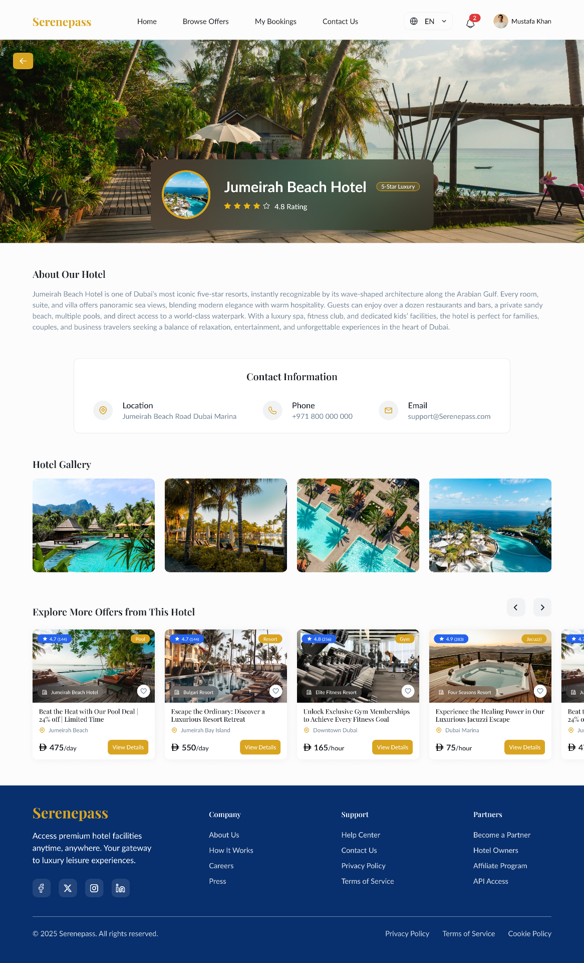 Hotel profile